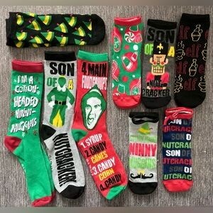 Nine Elf Socks - Elf Movie